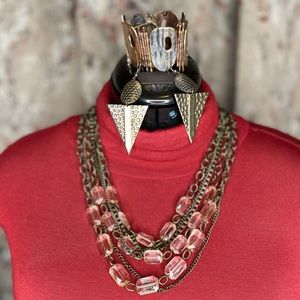Pre-Treasured: Women’s Tribal Necklace, Tribal Earrings, and Tribal Bracelet